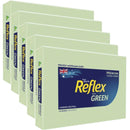 Reflex Green 80gsm A4 Copy Paper 5 Reams 2,500 Sheets Box GREEN - 161395 (5 Reams) - SuperOffice