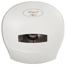 Regal JRT-DPSW Jumbo Toilet Single Roll Dispenser ABS Plastic White JRT-DPSW - SuperOffice