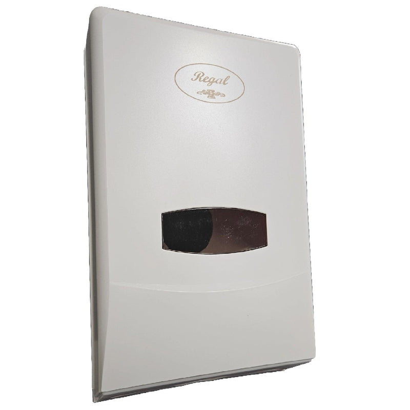 Regal MFLD-DPSW Slimelne Ultraslim Towel Dispenser ABS Plastic White MFLD-DPSW - SuperOffice