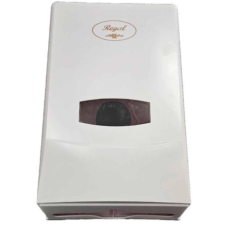 Regal MFLD-DPSW Slimelne Ultraslim Towel Dispenser ABS Plastic White MFLD-DPSW - SuperOffice