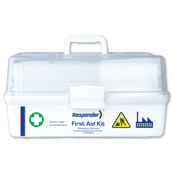 RESPONDER 4 Series Plastic Tacklebox Portable First Aid Kit Wrokplace AFAK4T - SuperOffice