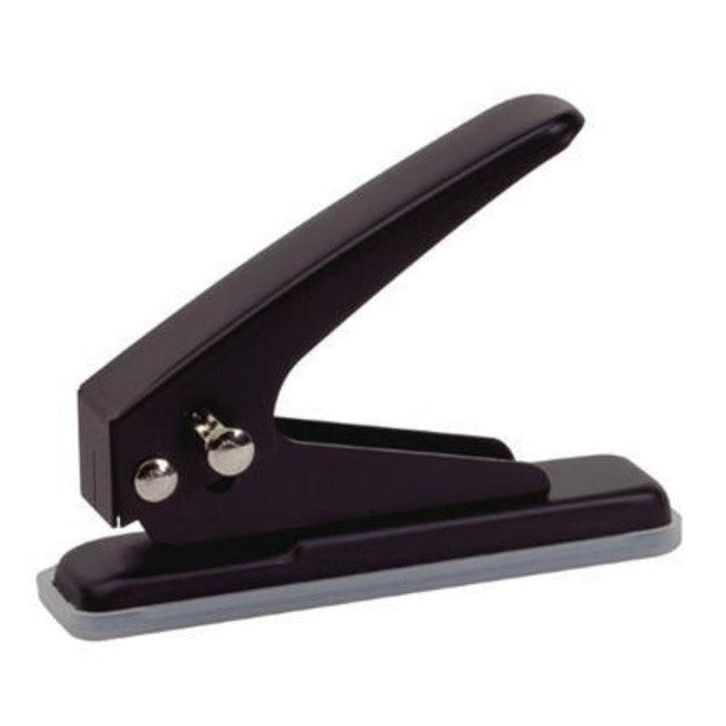 Rexel 1 Hole Punch 19 Sheet Black R08204 - SuperOffice