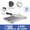 Rexel 1525G ClassicCut Guillotine Paper Trimmer Cutter LED Guide Glass A4 20201525G - SuperOffice