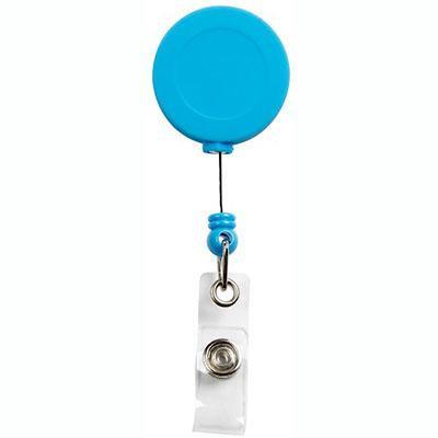 Rexel Badge Reel Soft Touch Blue 9855001 - SuperOffice