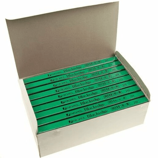 Rexel BlackEdge Carpenter Pencils Hard Box 72 Bulk R34324 - SuperOffice