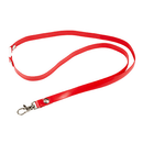 Rexel Breakaway Lanyard Soft Touch Red Pack 12 9854003 - SuperOffice