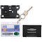 Rexel Card Holder 90 X 65Mm Plus 25Mm Key Ring Pack 2 9812912 - SuperOffice