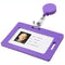 Rexel Card Holder Soft Touch Purple 9856019 - SuperOffice