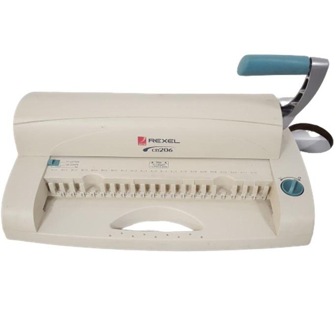 Rexel CB256 Manual Comb Binding Machine Punch Compact A4 | SuperOffice