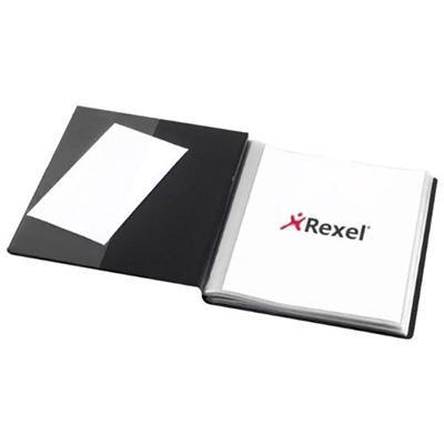 Rexel Display Book Slimview 36 Pocket A4 Black R10035BK - SuperOffice