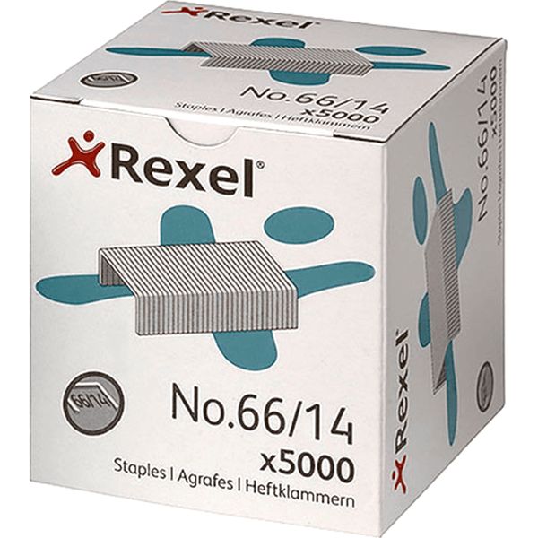 Rexel Giant Staples No.66 14mm Box 5000 R06075 - SuperOffice