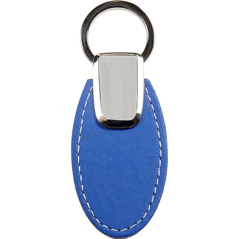 Rexel Id Oval Shape Key Ring Pu Leatherette Oval Blue 22502 - SuperOffice