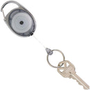 Rexel Id Snap Lock Retractable Keyholder Charcoal Hangsell 9806111 - SuperOffice