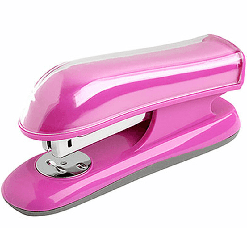 Rexel Joy Half Strip Stapler Pink 2104022 - SuperOffice