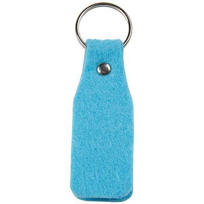 Rexel Key Ring Felt Finish Blue 22403 - SuperOffice