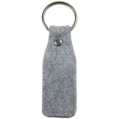 Rexel Key Ring Felt Finish Light Grey 22402 - SuperOffice