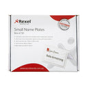 Rexel Name Plates Small 92x56mm Meetings Conferences Pack 50 90035 - SuperOffice