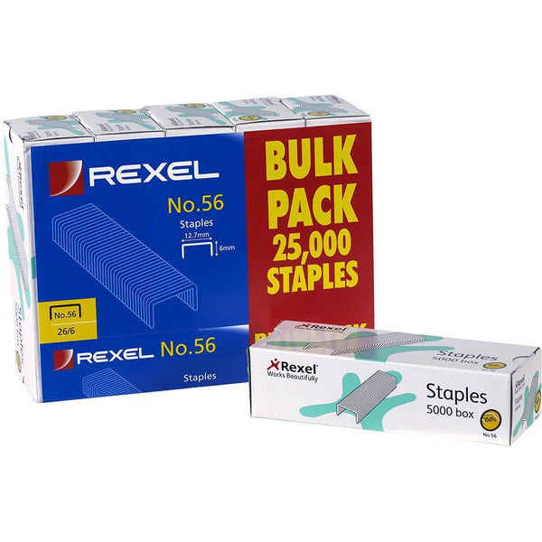 Rexel No.56 Staples Box 5000 Pack 5 R06030 - SuperOffice