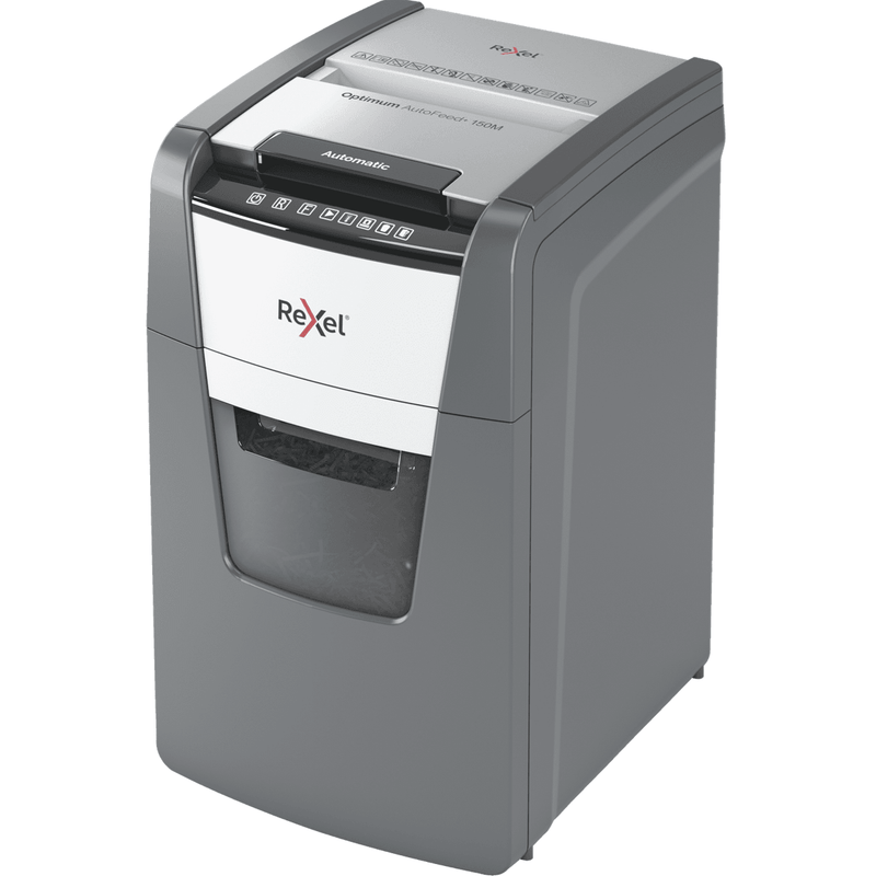 Rexel Optimum Autofeed+ 150M Automatic Micro Cut Paper Shredder 2020150MAU - SuperOffice