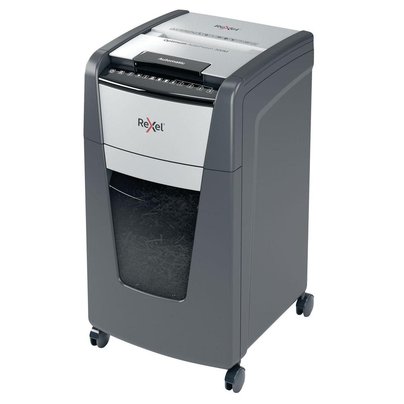 Rexel Optimum Paper Shredder Autofeed 300M Automatic Micro Cut 2020300MAU - SuperOffice