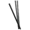 Rexel Plastic Binding Comb Round 21 Loop 12.5mm A4 Black Box 100 45545 - SuperOffice