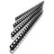 Rexel Plastic Binding Comb Round 21 Loop 25Mm A4 Black Box 50 45585 - SuperOffice