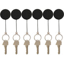 Rexel Retractable Key Holder Heavy Duty With Key Ring Hangsell 6 Pack 9800402 (6 Pack) - SuperOffice
