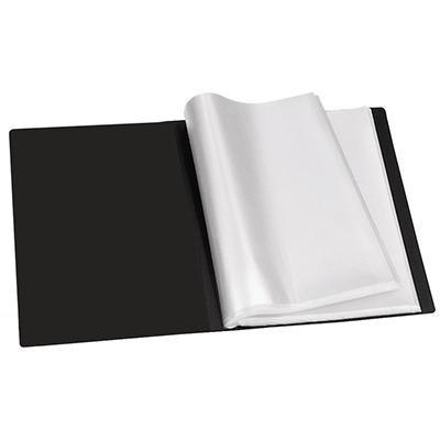 Rexel Slimview Display Book 12 Pocket A4 Black R10005BK - SuperOffice
