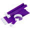 Rexel Tyvek Wristbands With Serial Number Purple Pack 10 9871019 - SuperOffice