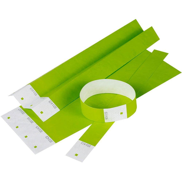 Rexel Wristbands Green Pack 10 9871004 - SuperOffice