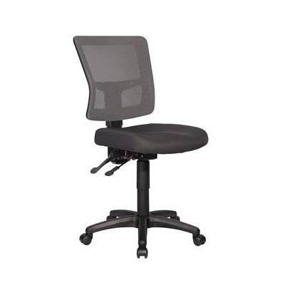 River Mesh Operators Chair Mesh Back Heavy Duty Black Mesh RIVERMESHBK - SuperOffice