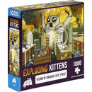 Exploding Kittens Puzzle Feline of Unusual Size 1,000 pieces