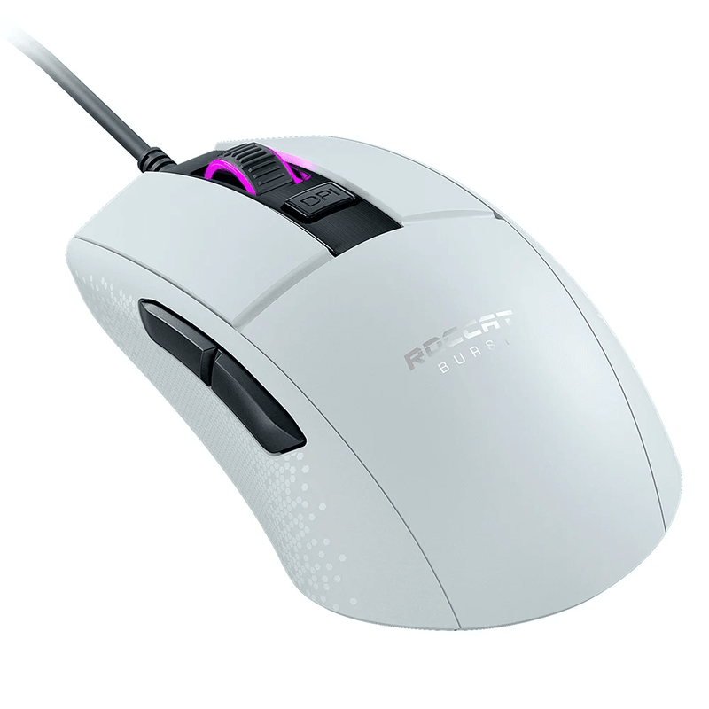 ROCCAT Gaming Mouse Burst Optical Core White Light-Weight ROC-11-751 - SuperOffice