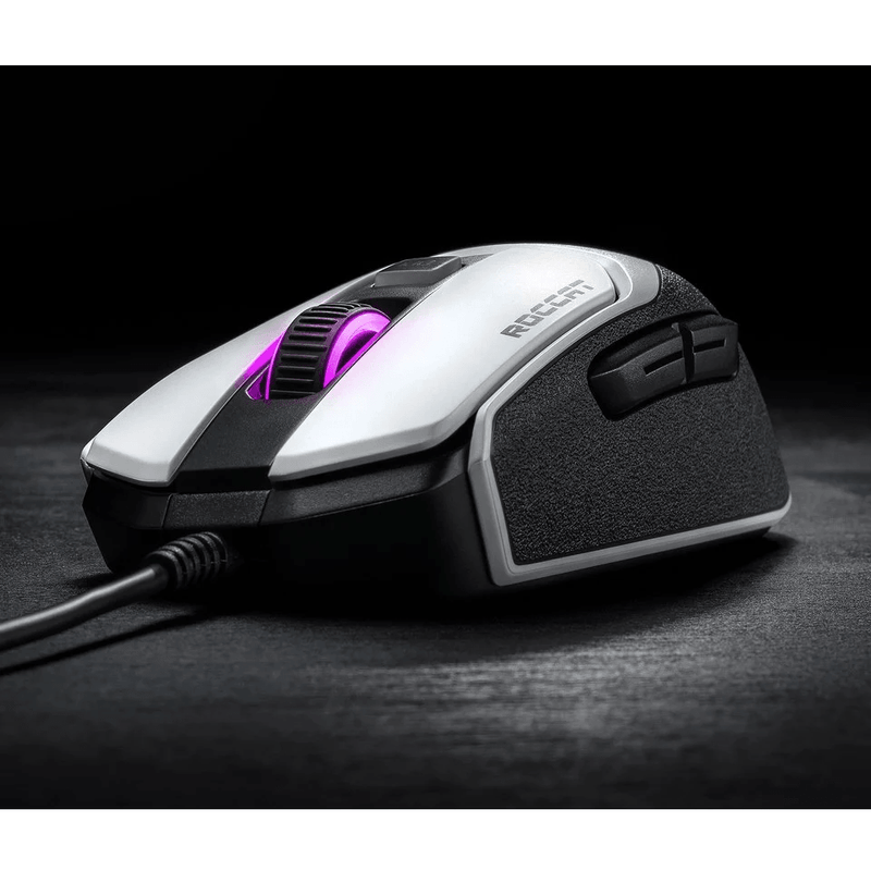 ROCCAT Gaming Mouse Kain 102 AIMO White RBG ROC-11-610-WE - SuperOffice