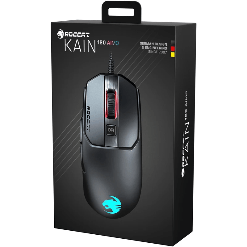 ROCCAT Gaming Mouse Kain 120 AIMO Black RBG ROC-11-612-BK - SuperOffice