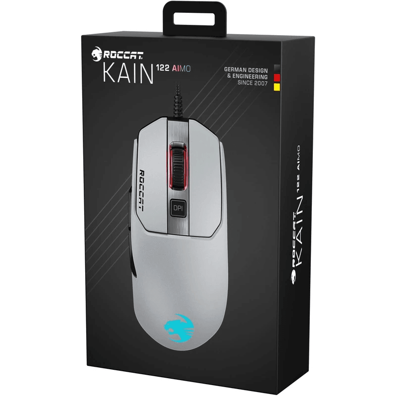 ROCCAT Gaming Mouse Kain 122 AIMO White RBG ROC-11-612-WE - SuperOffice