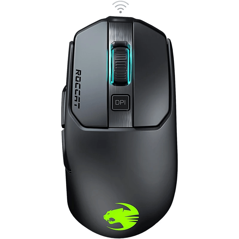 ROCCAT Gaming Mouse Kain 200 AIMO Black RBG Wireless ROC-11-615-BK - SuperOffice