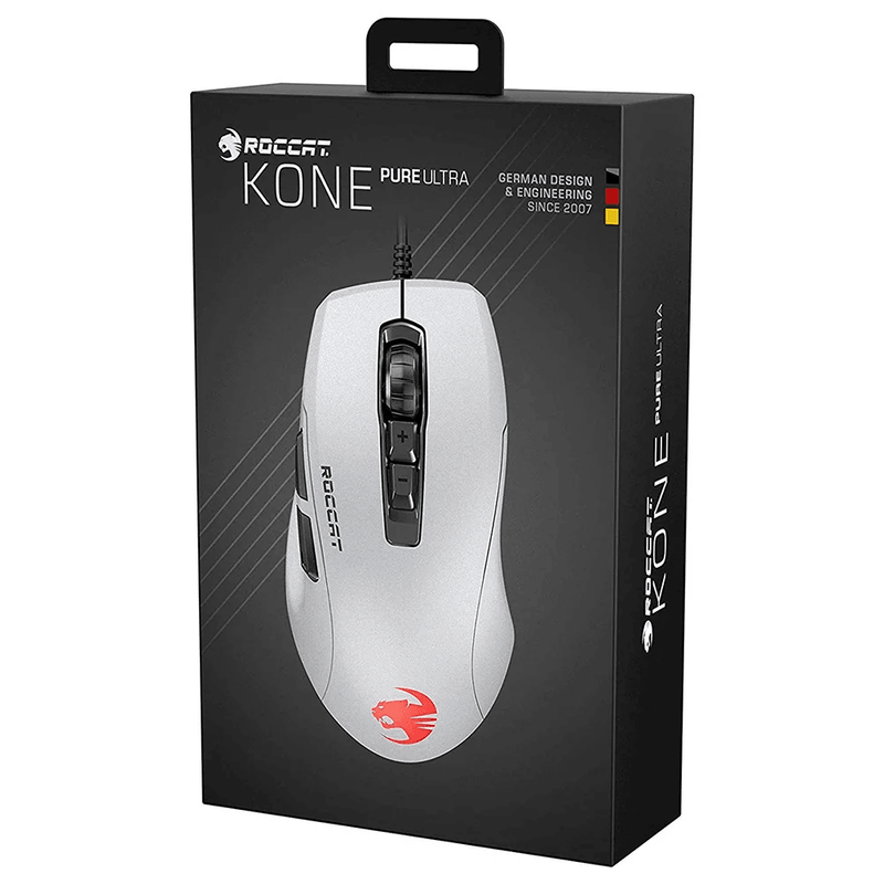 ROCCAT Gaming Mouse Kone Pure Ultra Ergonomic White ROC-11-731 - SuperOffice
