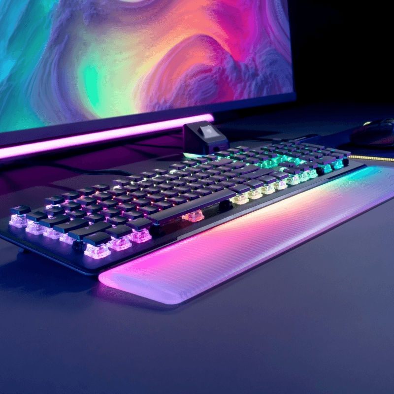 ROCCAT Keyboard Vulcan II MAX Optical Mechanical RGB Gaming Black ROC-12-003 - SuperOffice