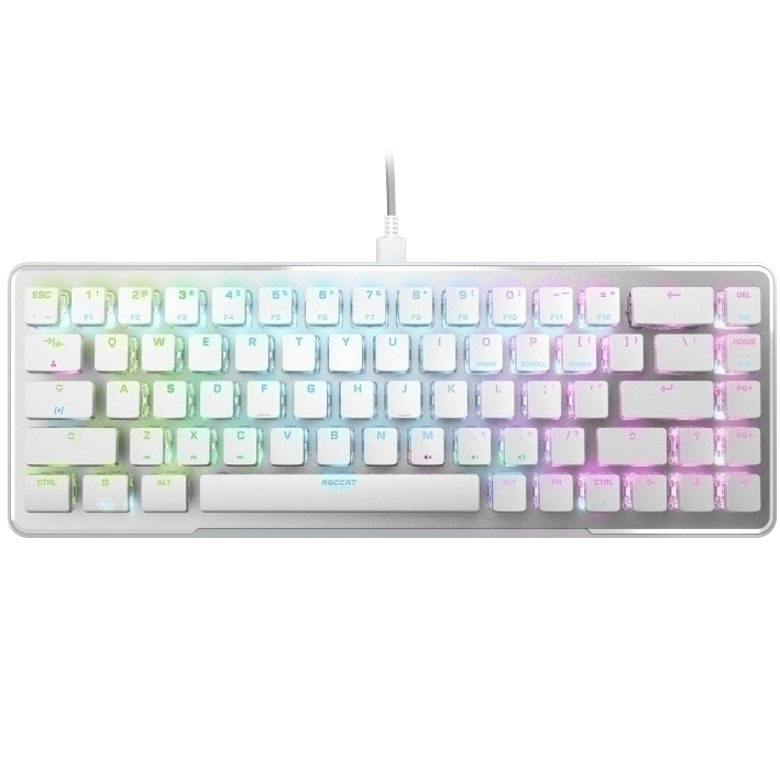 ROCCAT Keyboard Vulcan II Mini Optical Mechanical RGB Gaming White ROC-12-063 - SuperOffice