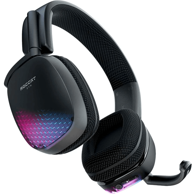 Roccat Syn Pro Air Wireless RGB Gaming Headset Headphones Microphone ROC-14-150-01 - SuperOffice