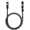 RollingSquare Charging Cable inCharge XL 2m Six-in-One USB-C/A/Micro/Lightning Black XLM01R - SuperOffice