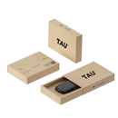 RollingSquare Powerbank Tau Mini 3-in-1 Keyring Power Bank 1400 mAh Black TAU01R - SuperOffice