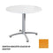 Round Meeting Table 900Mm Silver Star Base Beech Top YSMMT9BS - SuperOffice