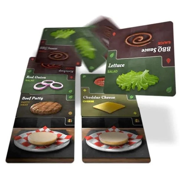 Rule & Make Burger Up Board Game 9780994341242 - SuperOffice