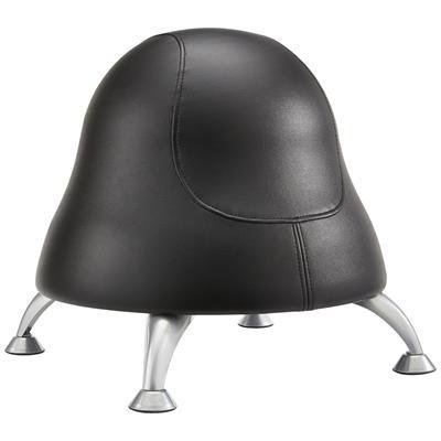 Safco Runtz Ball Chair Vinyl Black 4756BV - SuperOffice