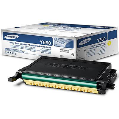 Samsung Clp Y660B Toner Cartridge Yellow ST960A - SuperOffice