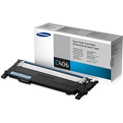Samsung Clt C406S Toner Cartridge Cyan ST986A - SuperOffice