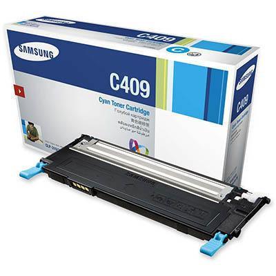 Samsung Clt C409S Toner Cartridge Cyan SU007A - SuperOffice