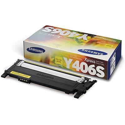 Samsung Clt Y406S Toner Cartridge Yellow SU464A - SuperOffice